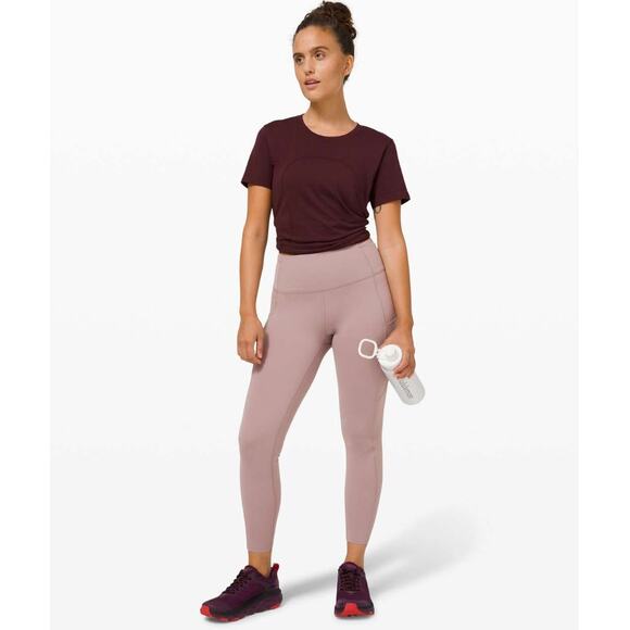 LULULEMON Fast and Free Tight II 25" *Non-Reflective Nulux Violet Verbena Size 2 - Picture 2 of 10